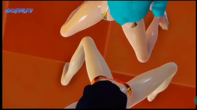 MMD / Bulma & Chichi – Cakeface [Mechferatu]