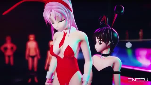[MMD] Bunny Suit Lap Dance Goes Wrong