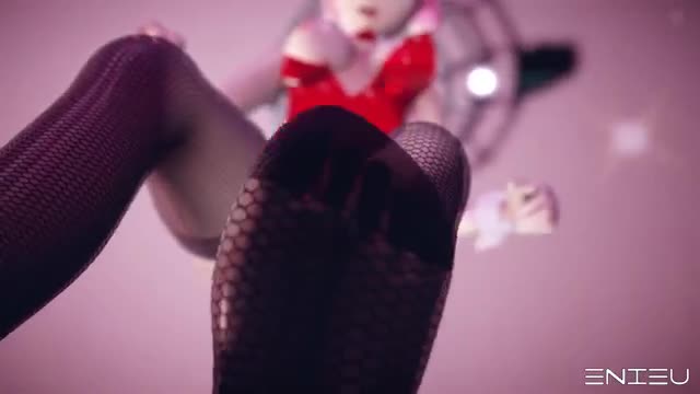 MMD Foot Punish Bunny Girl