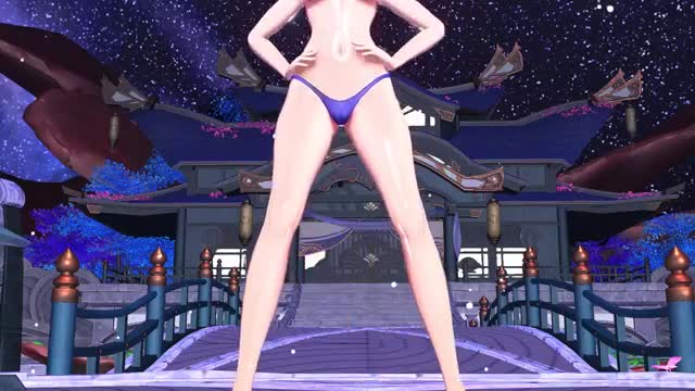 【MMD】甘雨 Ganyu／AOA – Heart Attack