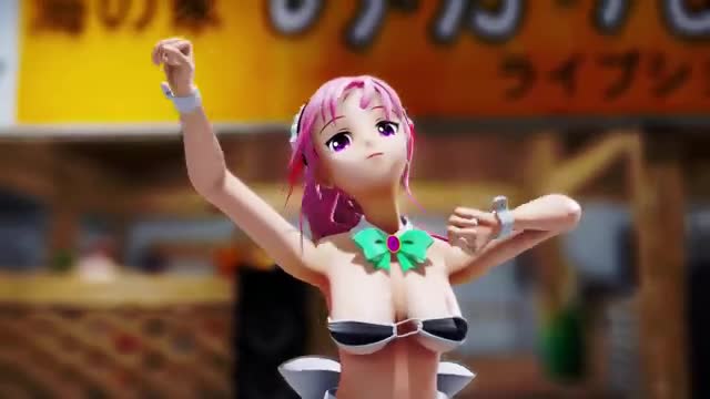 MMD Got That Boom New Slutty Maid Teases Crowd And Sucks Her Co-worker