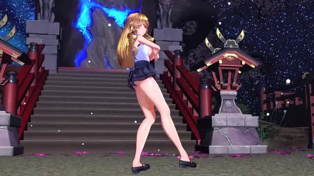 [MMD] Misbehaving young lady/WiggleWiggle