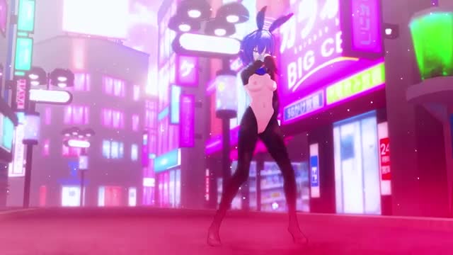 【MMD R18 BlueArchive/4K】 Oki Aoi (扇喜アオイ) ~ 《Snapping》 ~《청하 (CHUNG HA)》