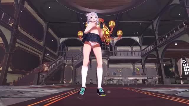 【MMD】砂狼シロコ／AOA-Еxcuse me