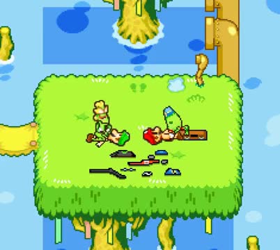 Mario and luigi x harhall
