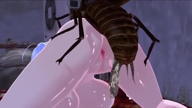 Mating with insects in the back alley【insect】