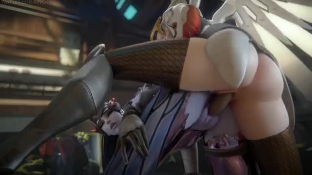 Mercy & Widow Double Dildo [FPSBlyck]