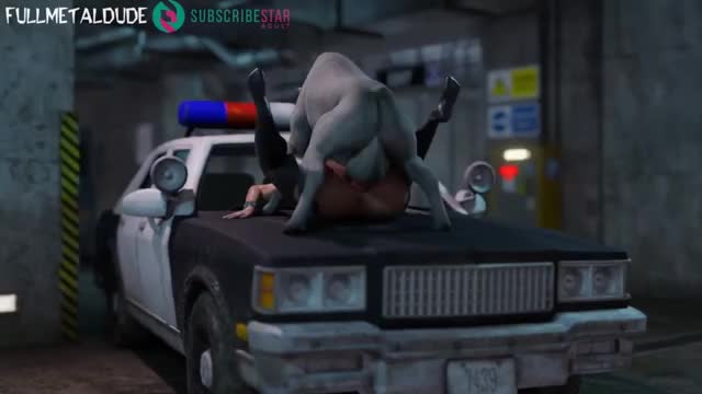 Meredith Stout Fucked On A Police Car [Fullmetaldude]