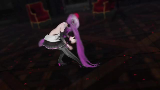 Miku Hatsune Undress Dance Hentai Vocaloid Reversible Campaign Song MMD 3D Pink Hair