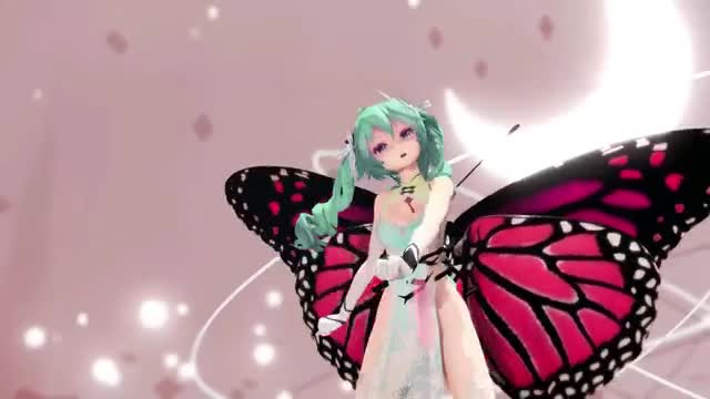 Miku X Insect Hentai Sex Dance Mmd Creampie Undress Dance Soft Green Hair