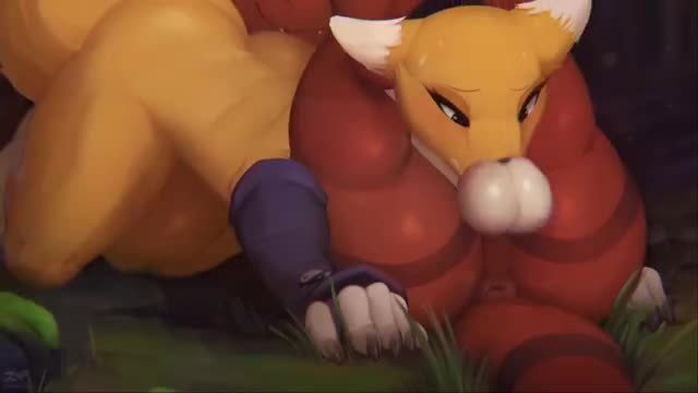 [Mini PMV] Move – Renamon Blowjobs Guilmon