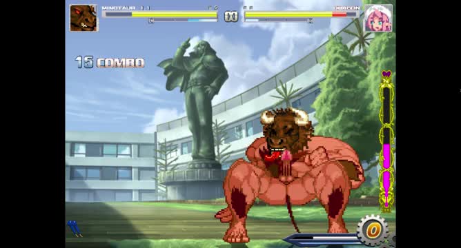 Minotaur vs Dragon