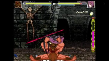 Minotaur vs  scathacha