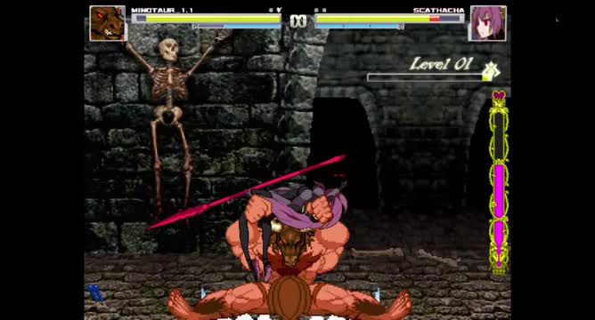 Minotaur vs scathacha