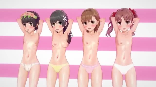 Misaka, Saten, Uiharu, Kuroko m57
