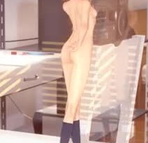 Misaka naked figure gif
