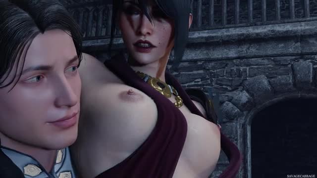Morrigan and the Inquisitor have a little private "chat"…[Savagecabbage]
