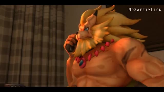 [Mrsafetylion] Male Lucario x Female Renamon – Digimon Revelations