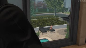 My neighbor bimbo and her stepson well mounted at the pool