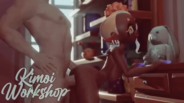 [NSFW] New Frye (Splatoon) Animation????????