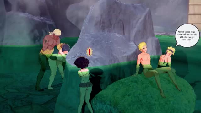 NTR Hinata In Hot Spring