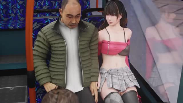 Nanami in the bus