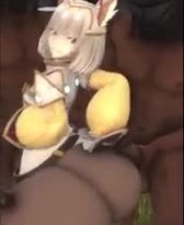 Nia rubbing her ass on some cock