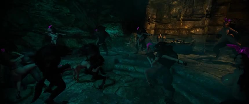 Night Creatures Breeding Sexy Waifus (Orgy)