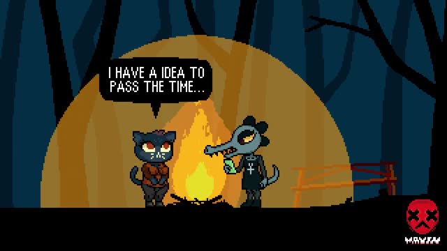 Night in the woods: Girls’ night out