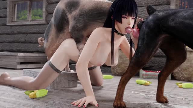 Nyotengu Barn Day [Callmehaymaker] [4K]