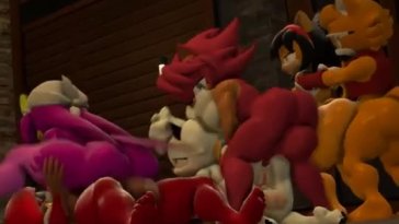 Orgy with Sonic’s Girls