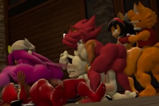 Orgy with Sonic’s Girls