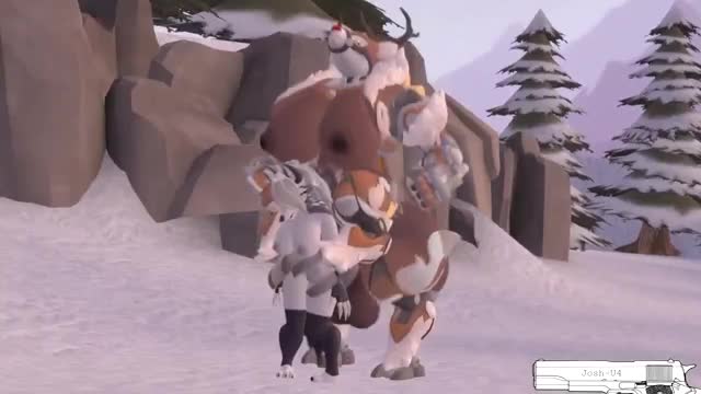 Orisa reno stumbles upon a sexy lost loona