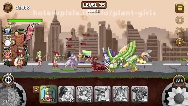 PLANT GIRLS: INSECT INVASION LEVEL 35