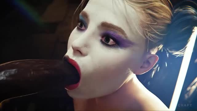 POV: Harley Quinn blowjob [Rescraft]