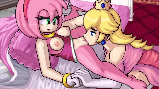 Peach Licking Amy’s Pussy