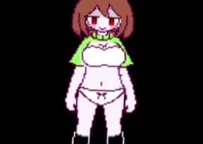 Pixel undertale chara