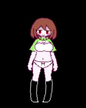 Pixel undertale chara
