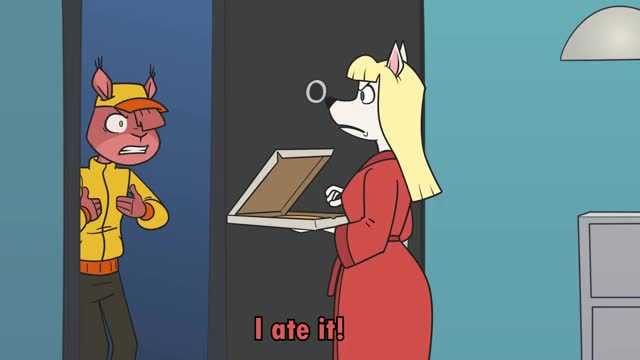Pizza Delivery Jerk [Kostos art]