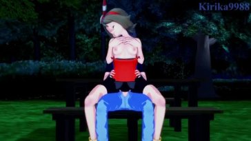 Pokemon – May (Haruka) has sex in the park