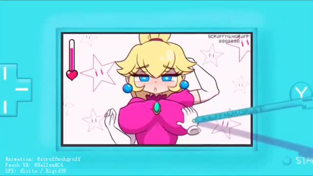 Princess peach touch test
