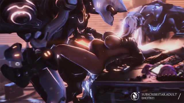 Promethean Knight (Halo) Tentacle Penetration
