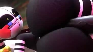 Puppet lying on her side