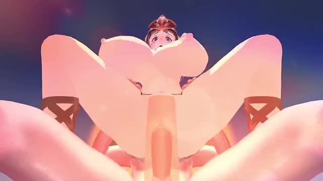 Queen’s Blade Menace Breast Jiggle Riding Dance
