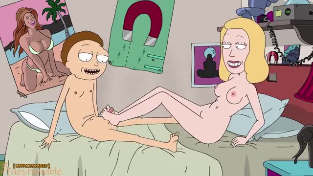 [Questionable]Morty X  Beth Footjob