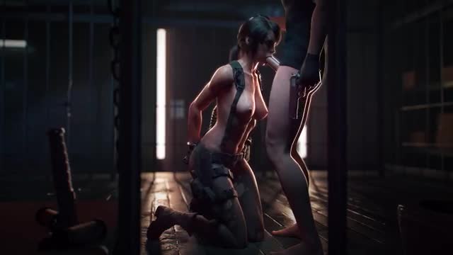 Quiet Blowjob (Topless)[VGErotica][4K]