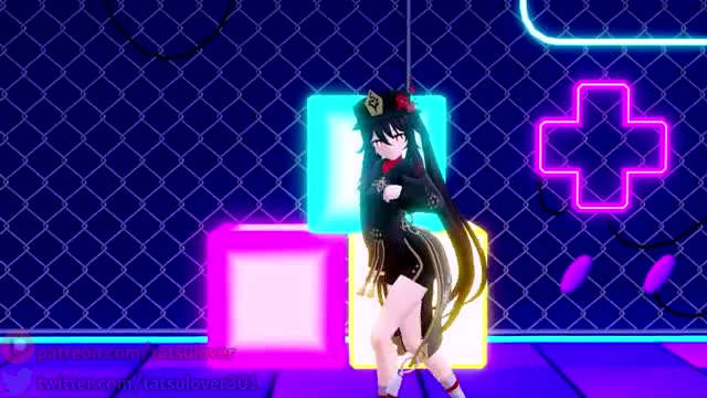 【R-18 MMD】MARiA × Easy Pop – Girls – Hu Tao