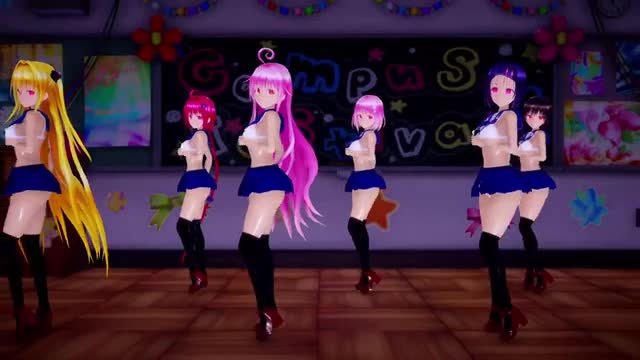 【R-18MMD】Toloveる × 催眠 × Conqueror