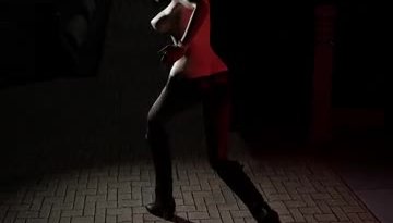 RE4 Ashley Running – Turntable – Hose & Boots (4K)