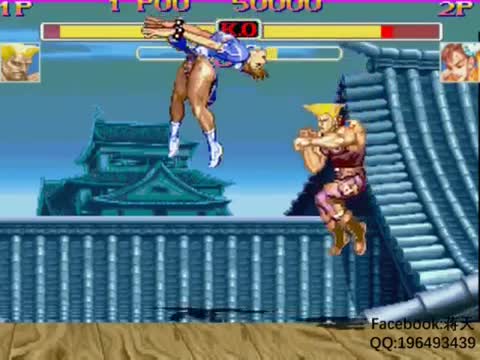 【RYONA】guile vs chunli 1